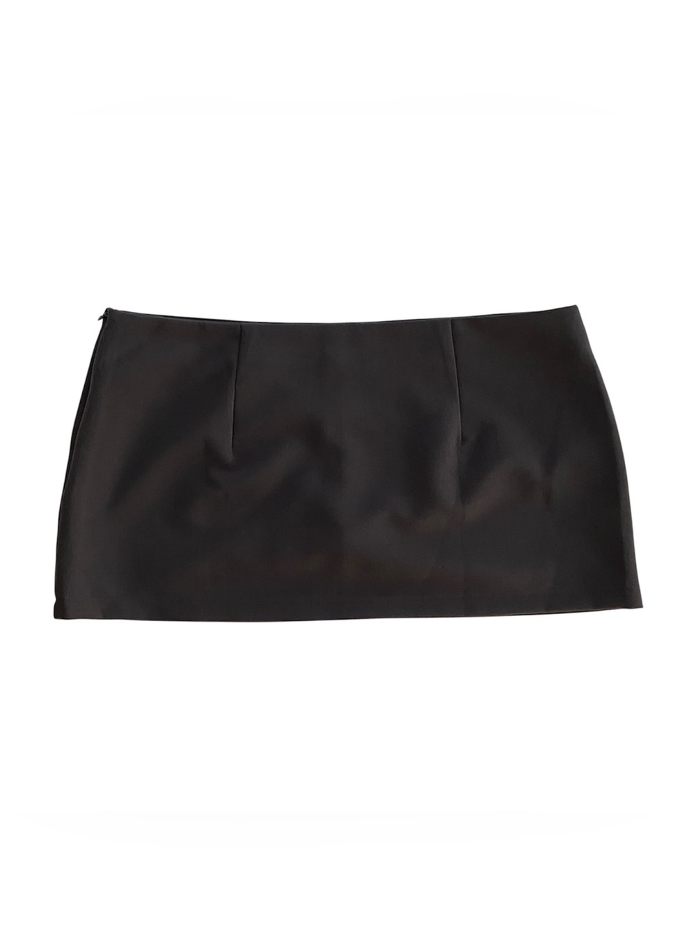 Edikted Piper Dark Gray Micro Mini Skort Skirt with Shorts Women's Size XL - Picture 4 of 12